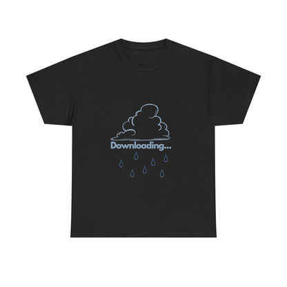 Downloading Cloud Raindrops — Tee