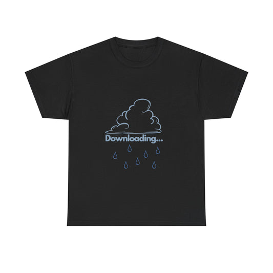 Downloading Cloud Raindrops — Tee
