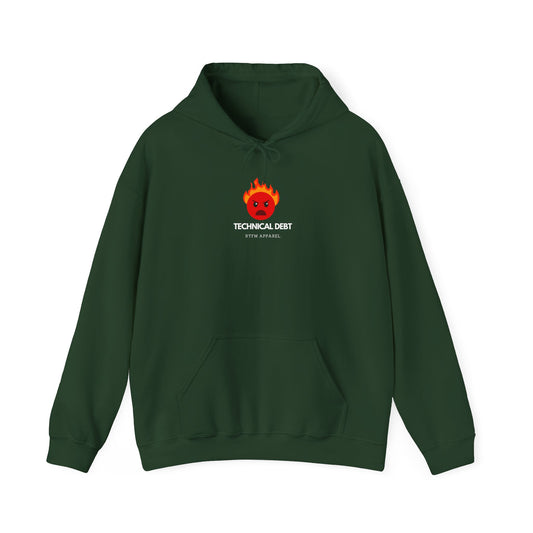 Technical Debt RTFM Apparel IT Humor Hoodie Developer Sysadmin