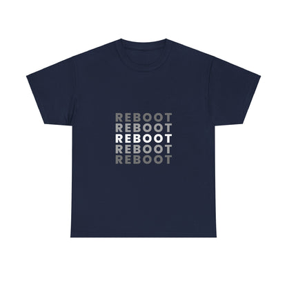 Reboot Reboot Reboot Funny IT Tech Geek T-Shirt