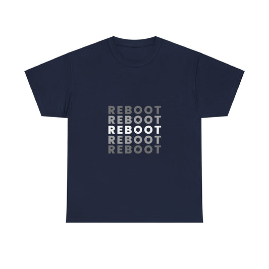 Reboot Reboot Reboot Funny IT Tech Geek T-Shirt