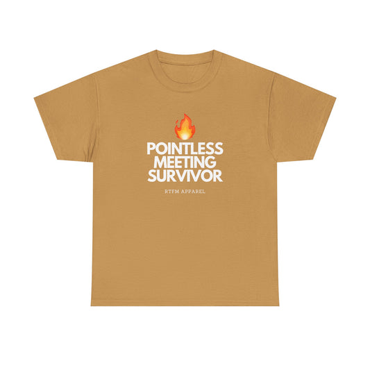Pointless Meeting Survivor - RTFM, Sysadmin, IT Professional, Tech Humor, Funny Gift