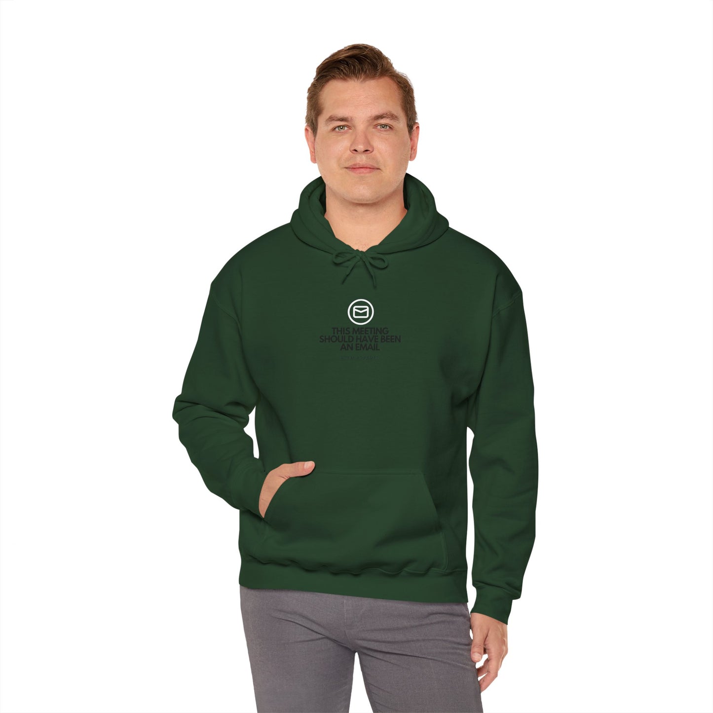 This Meeting Should Have Been An Email - Cozy IT Humor Hoodie, Tech Geek, Sysadmin