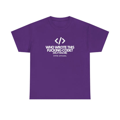 Who Wrote This Code? Oh — Developer Tee