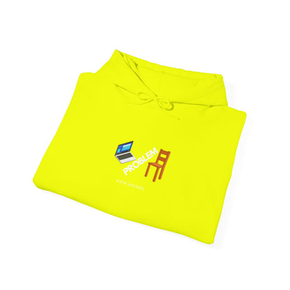 Laptop Chair Problem Hoodie - RTFM Apparel For Tech Wizards