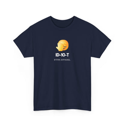 ID-10-T Funny Tech Humor T-Shirt For IT Professionals And Geeks