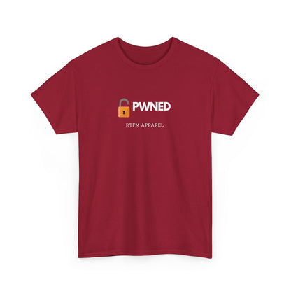 Pwned Lock - RTFM Apparel Funny Security Hacker Geek T-Shirt
