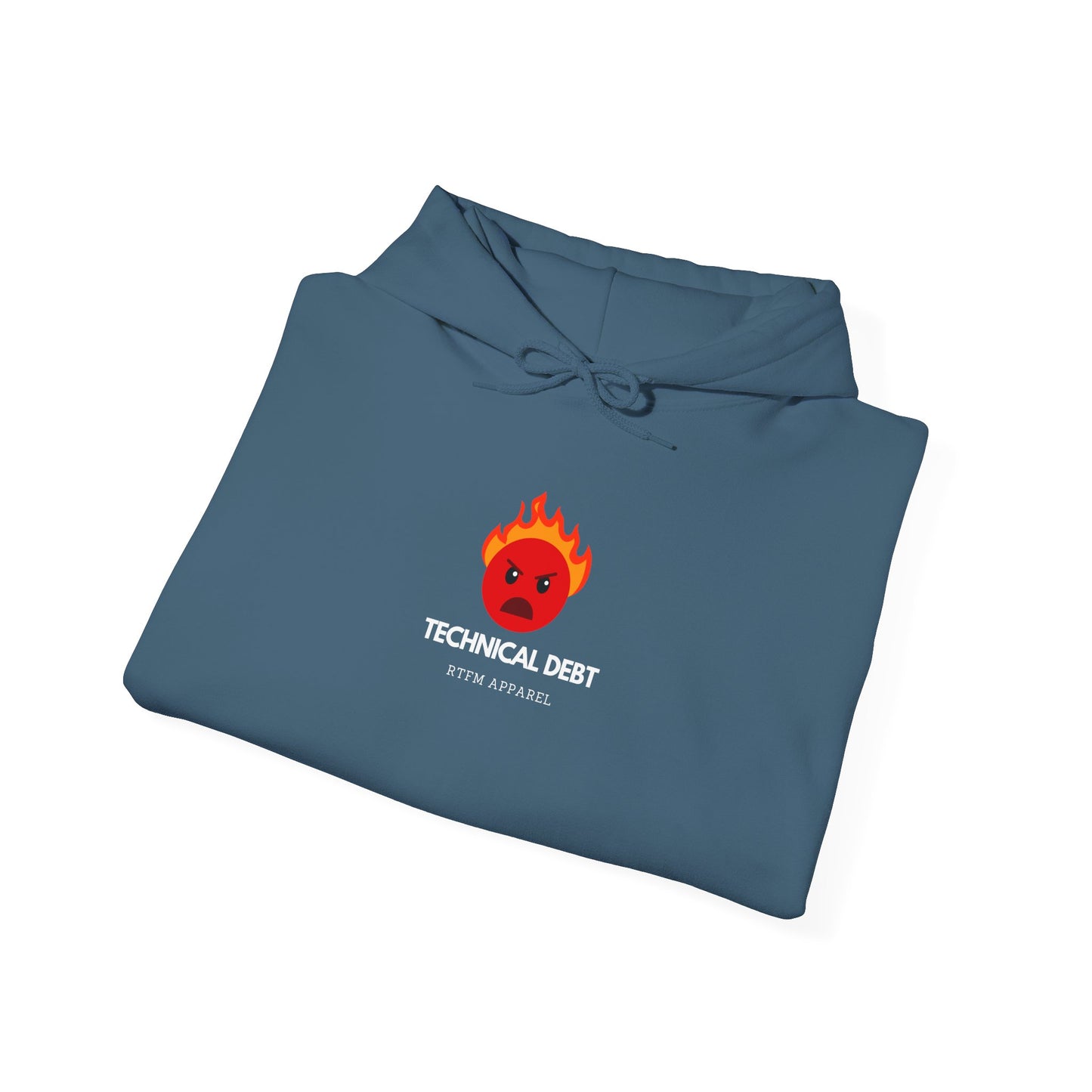 Technical Debt RTFM Apparel IT Humor Hoodie Developer Sysadmin