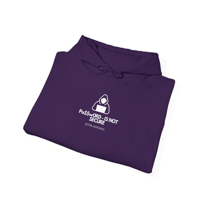 Pa$$word - Is Not Secure Funny Tech Cybersecurity Hoodie