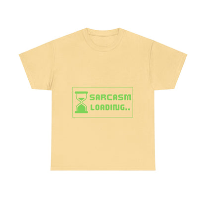 Sarcasm Loading - Tech Humor, IT Joke, Sysadmin, Developer, Funny Geek Tee
