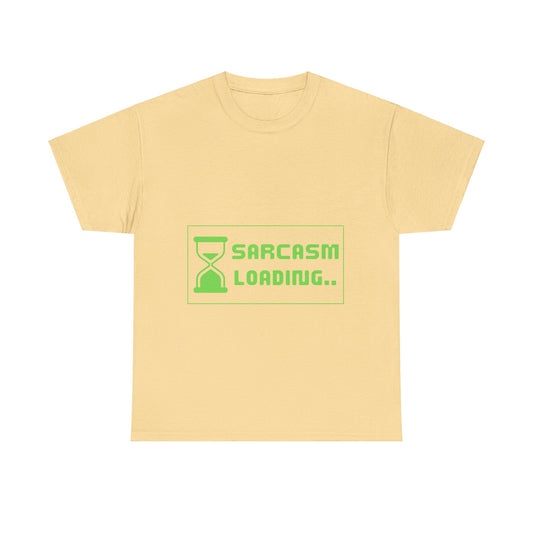 Sarcasm Loading - Tech Humor, IT Joke, Sysadmin, Developer, Funny Geek Tee