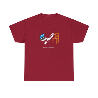 Laptop Chair Problem RTFM Apparel - Tech IT Geek Humor