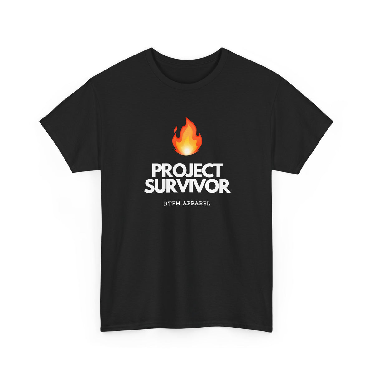 Project Survivor Flame — Tech Tee