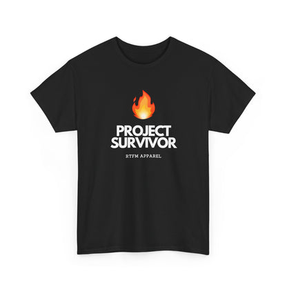 Project Survivor Flame — Tech Tee