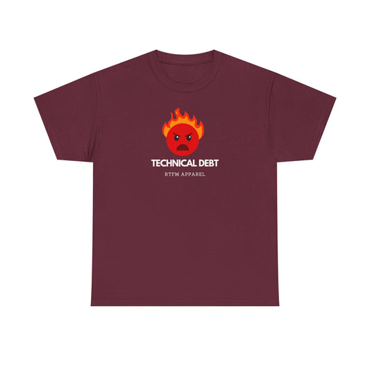 Technical Debt RTFM Apparel Funny Sysadmin Developer IT T-Shirt