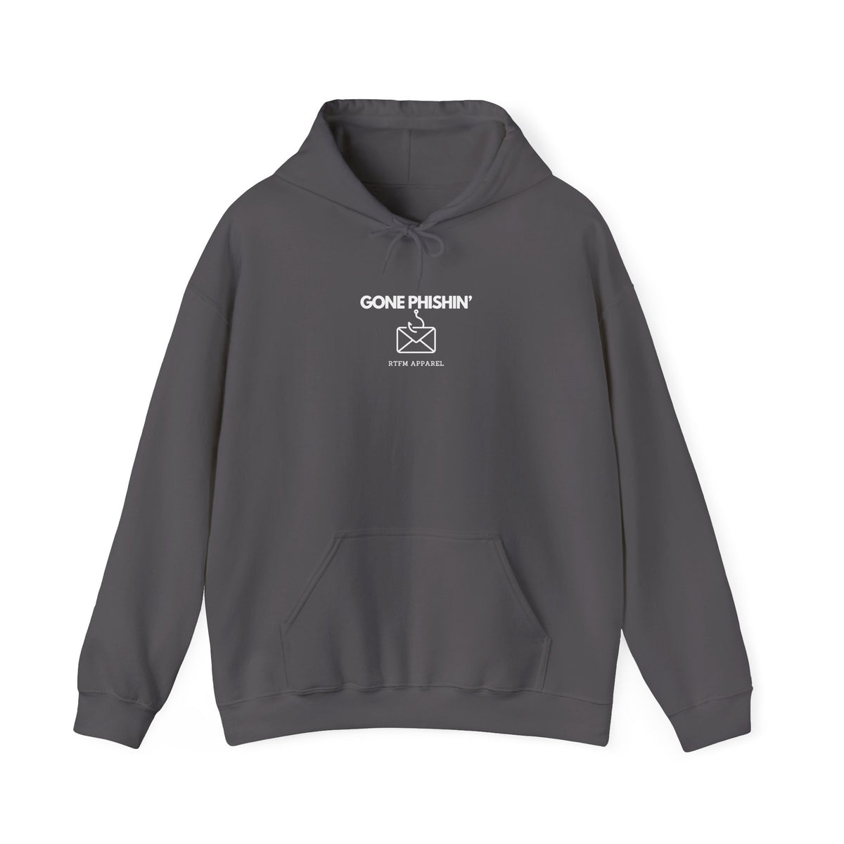 Gone Phishin' Cybersecurity Hoodie With Tech Humor — Hoodie