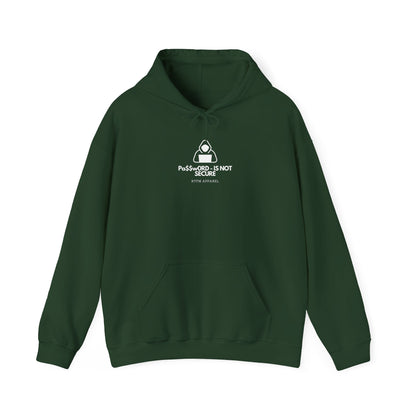Pa$$word Is Not Secure - RTFM Apparel Cozy Hoodie For IT And Cybersecurity Experts