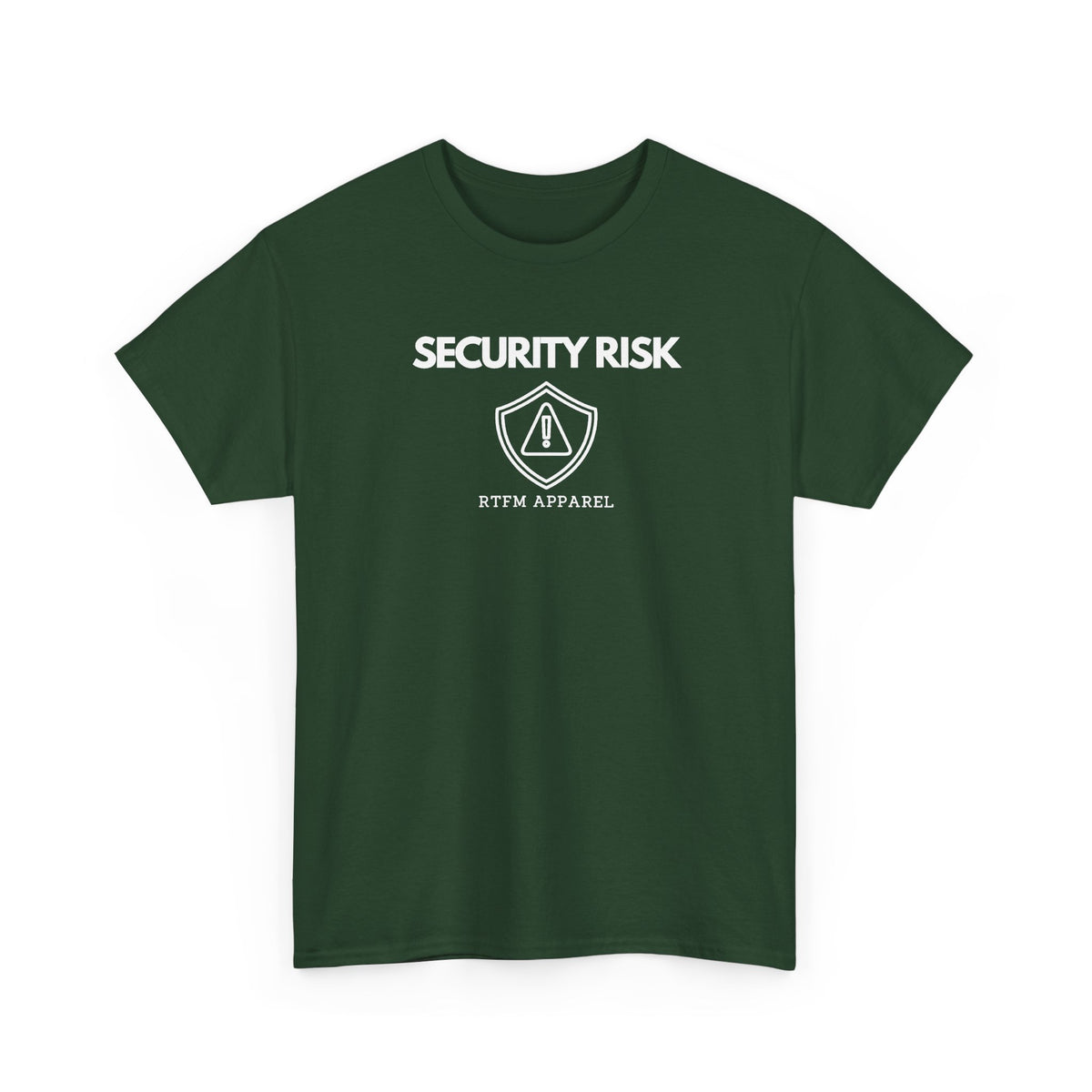 Security Risk — Cybersecurity Tee