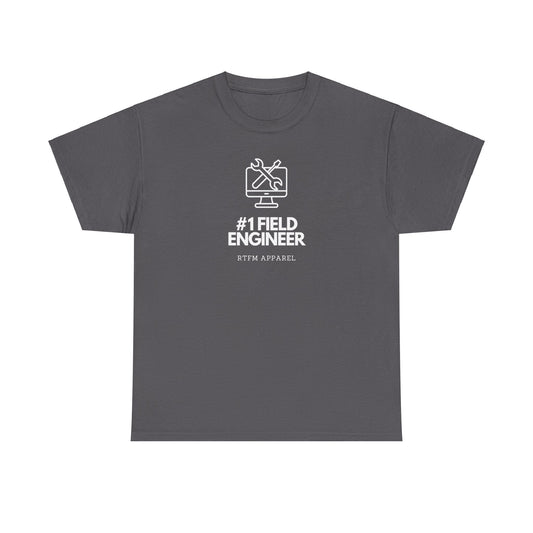 #1 Field Engineer - Tech, Funny, RTFM Apparel, IT, Sysadmin, Geek, Humour