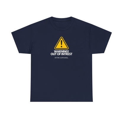 Warning Out Of Interest Funny Tech Humor IT Geek Tshirt For Developers