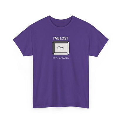 I've Lost Ctrl T-Shirt - Funny Tech, IT, Sysadmin, Geek Humor 2025