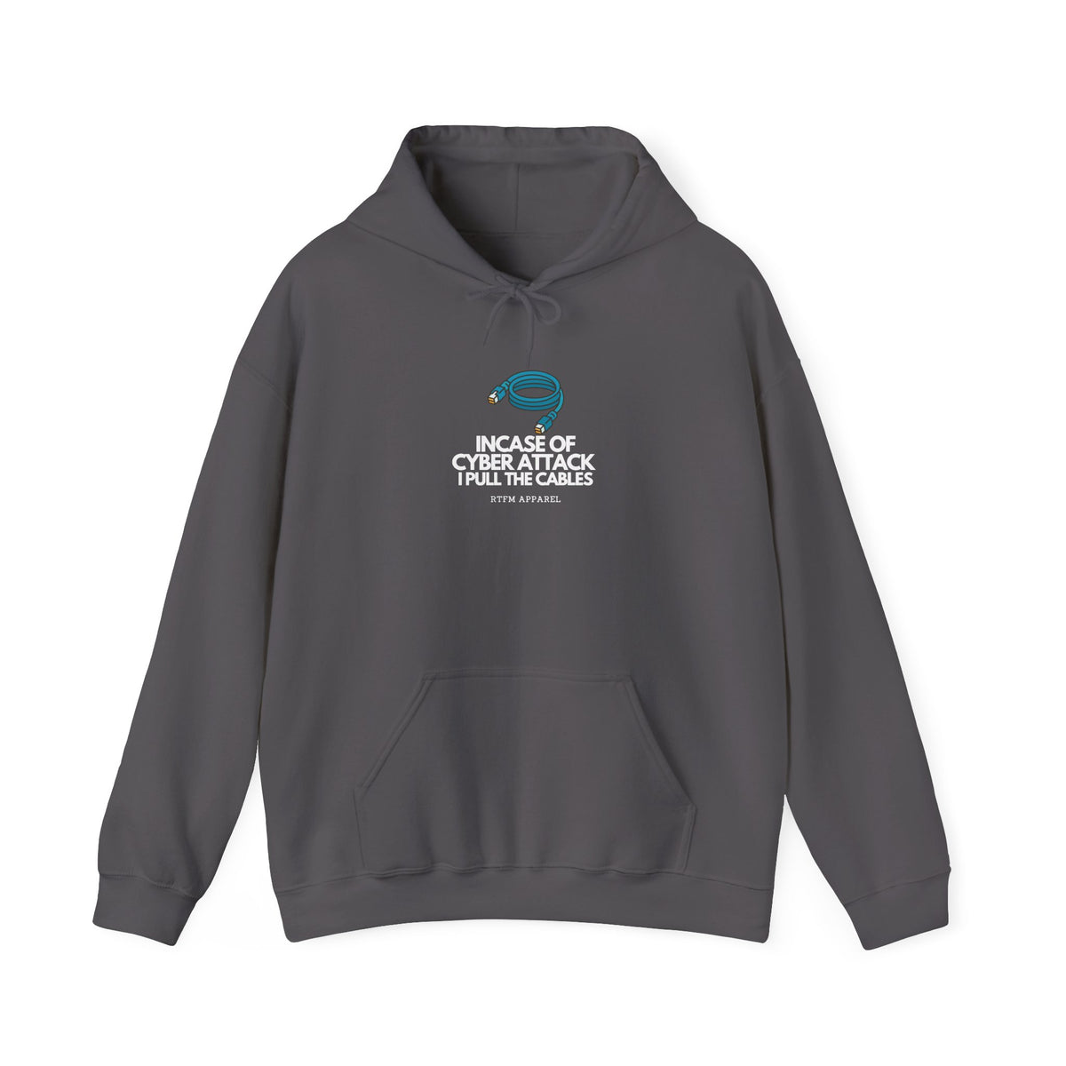 In Case Of Cyber Attack — Cybersecurity Hoodie