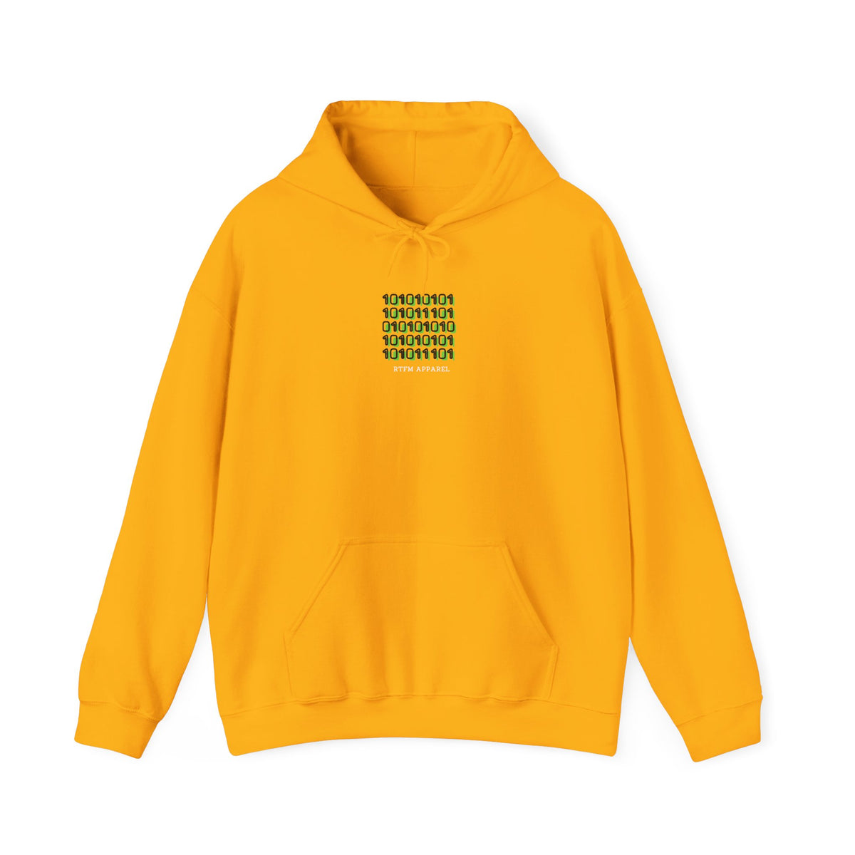 RTFM Binary Code Tech Lover's — Developer Hoodie