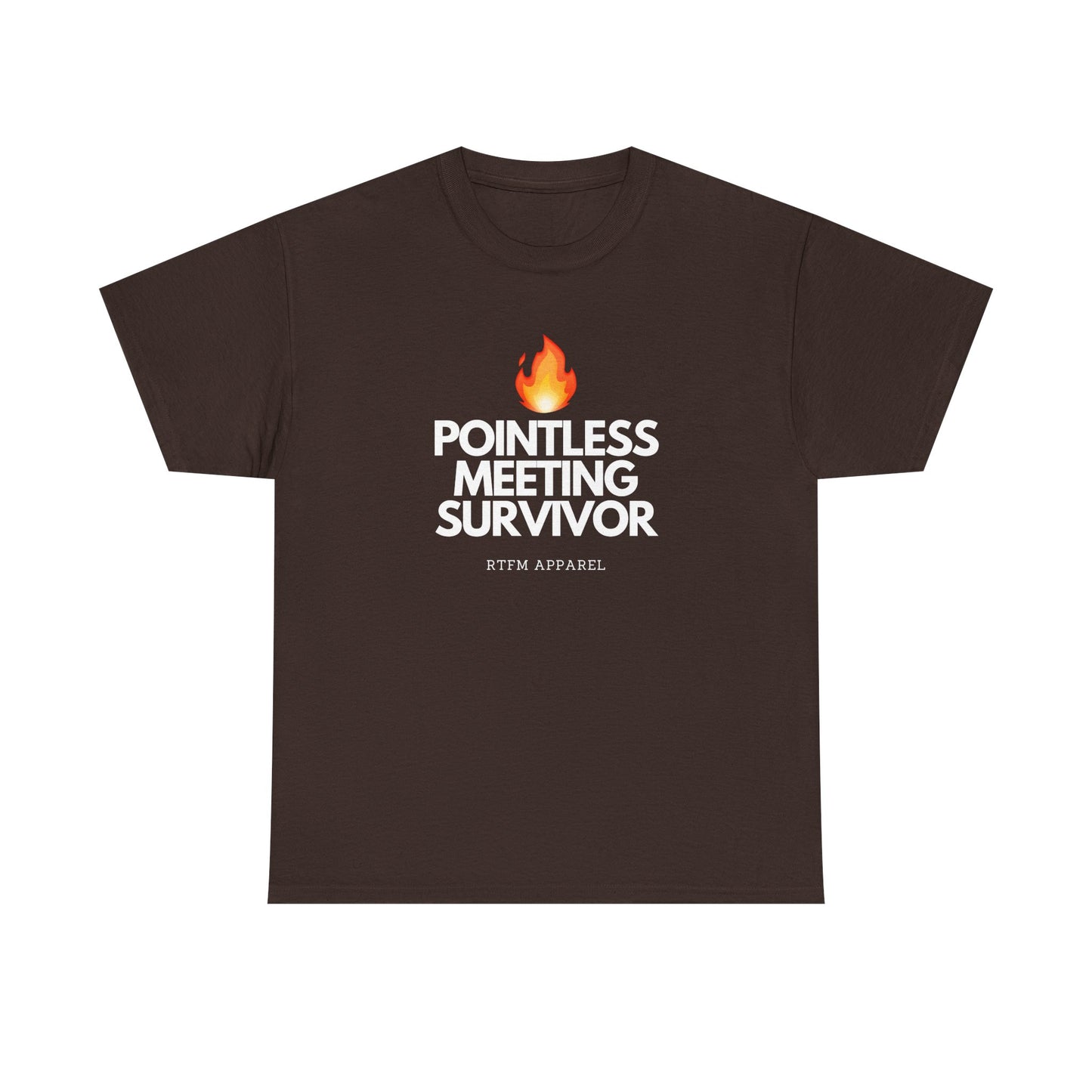 Pointless Meeting Survivor - RTFM, Sysadmin, IT Professional, Tech Humor, Funny Gift