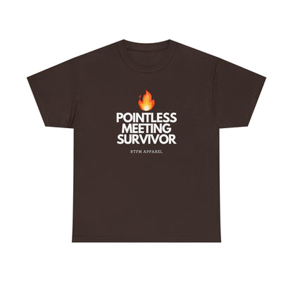 Pointless Meeting Survivor - RTFM, Sysadmin, IT Professional, Tech Humor, Funny Gift