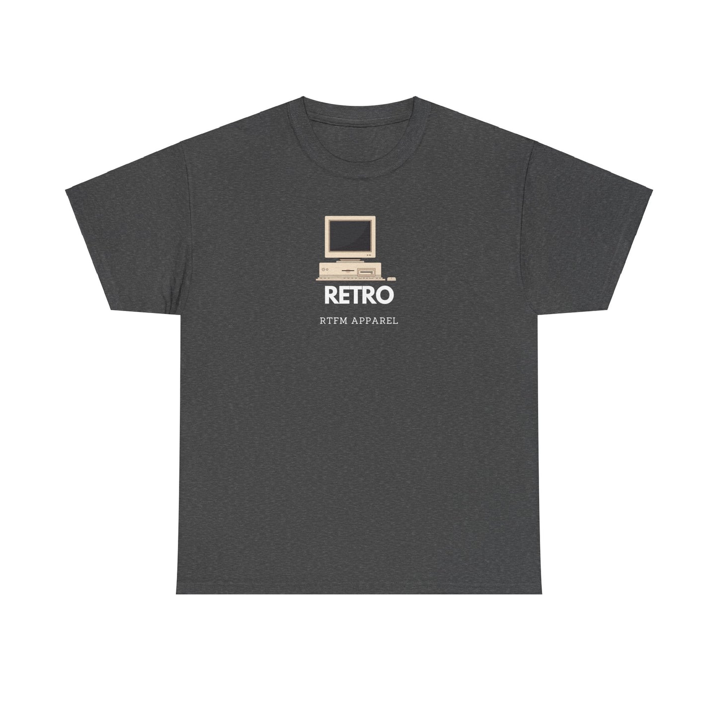 Retro RTFM Apparel - Vintage Computer Geek Humor Tshirt