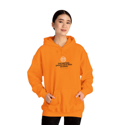 This Meeting Should Have Been An Email - Cozy IT Humor Hoodie, Tech Geek, Sysadmin