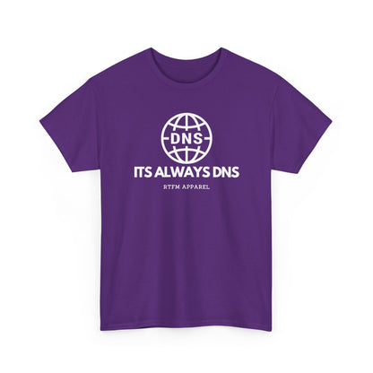 It's Always DNS Globe — Network Engineer Tee