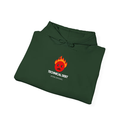Technical Debt RTFM Apparel IT Humor Hoodie Developer Sysadmin