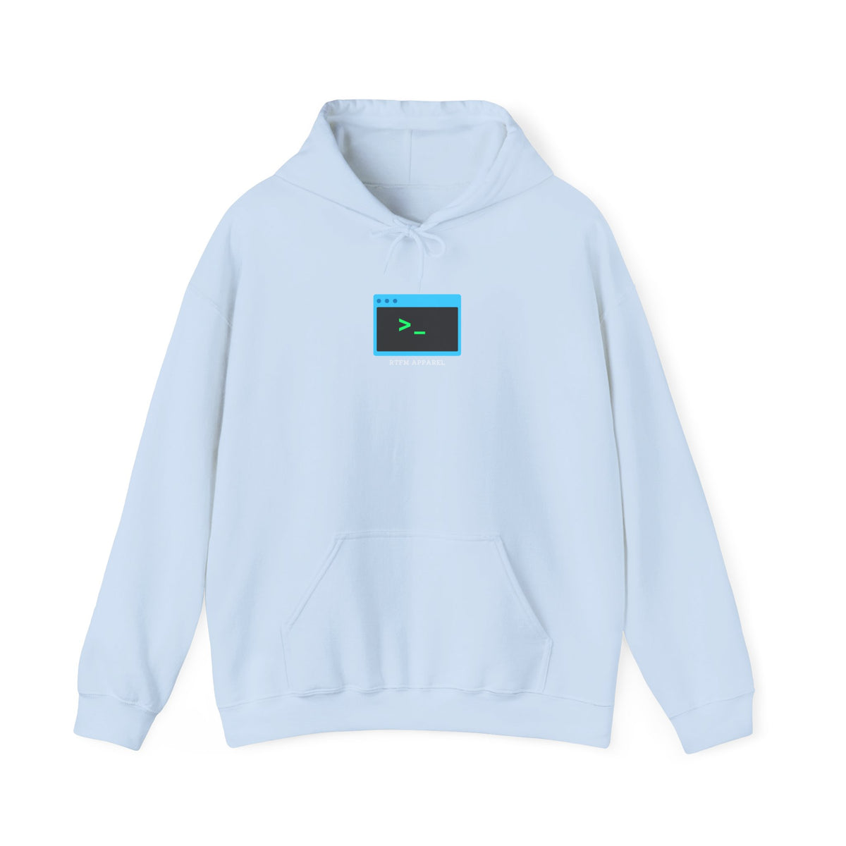 Cozy RTFM Terminal Command — Tech Hoodie