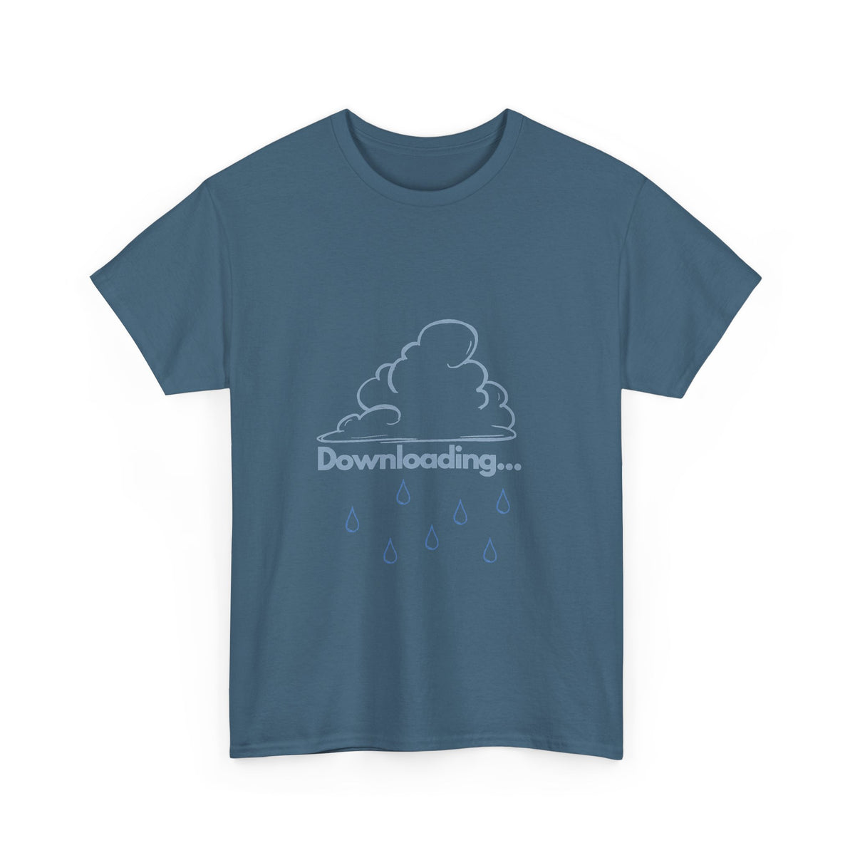 Downloading Cloud Raindrops — Tee