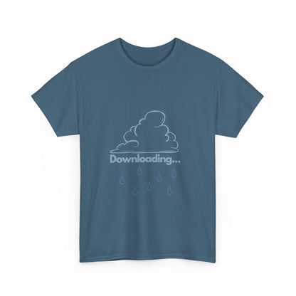 Downloading Cloud Raindrops — Tee