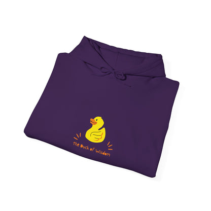 The Duck Of Wisdom Hoodie - IT Dev Geek Humor