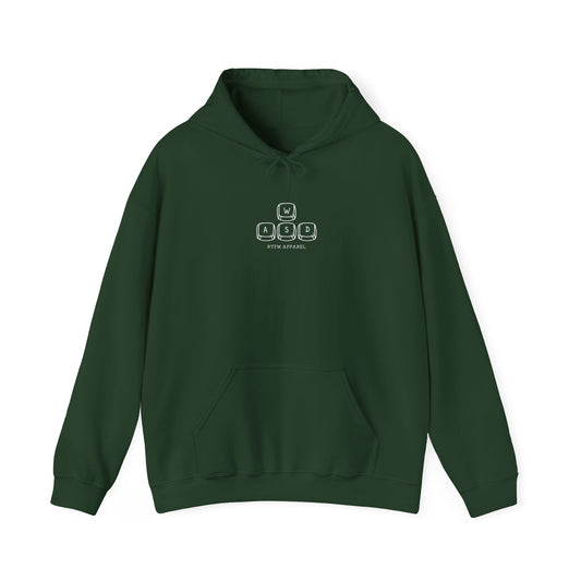WASD Gaming Keyboard RTFM Apparel Hoodie For Gamers And Tech Lovers