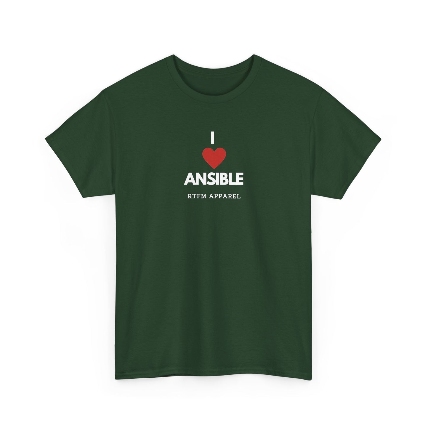 I Love Ansible — DevOps Tee