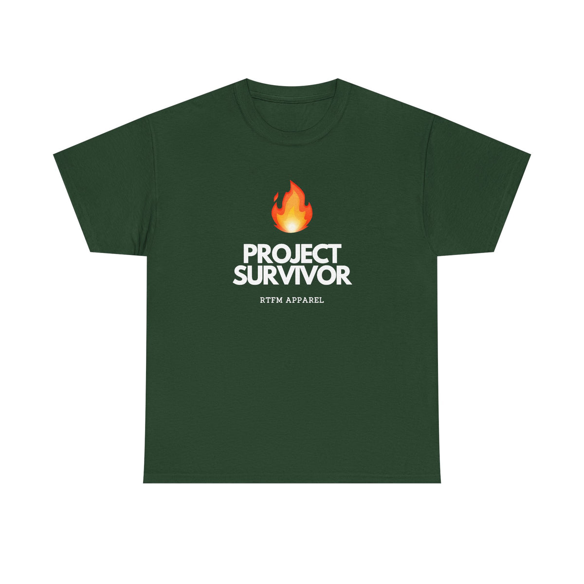 Project Survivor Flame — Tech Tee