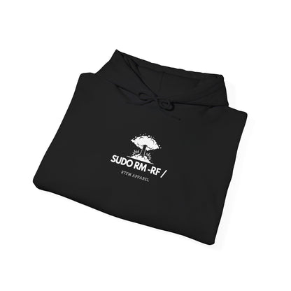 Sudo RM -RF / Explosion Fun Hoodie - Tech Humor for Geeks 2025