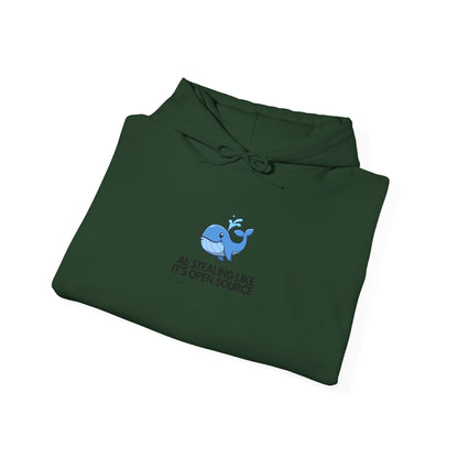 Docker Whale Design Hoodie - Developer, Containerization, Kubernetes, Open Source