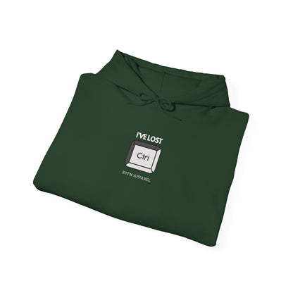 I've Lost Ctrl Hoodie - Tech, IT, Cybersecurity, Geek Humor 2025