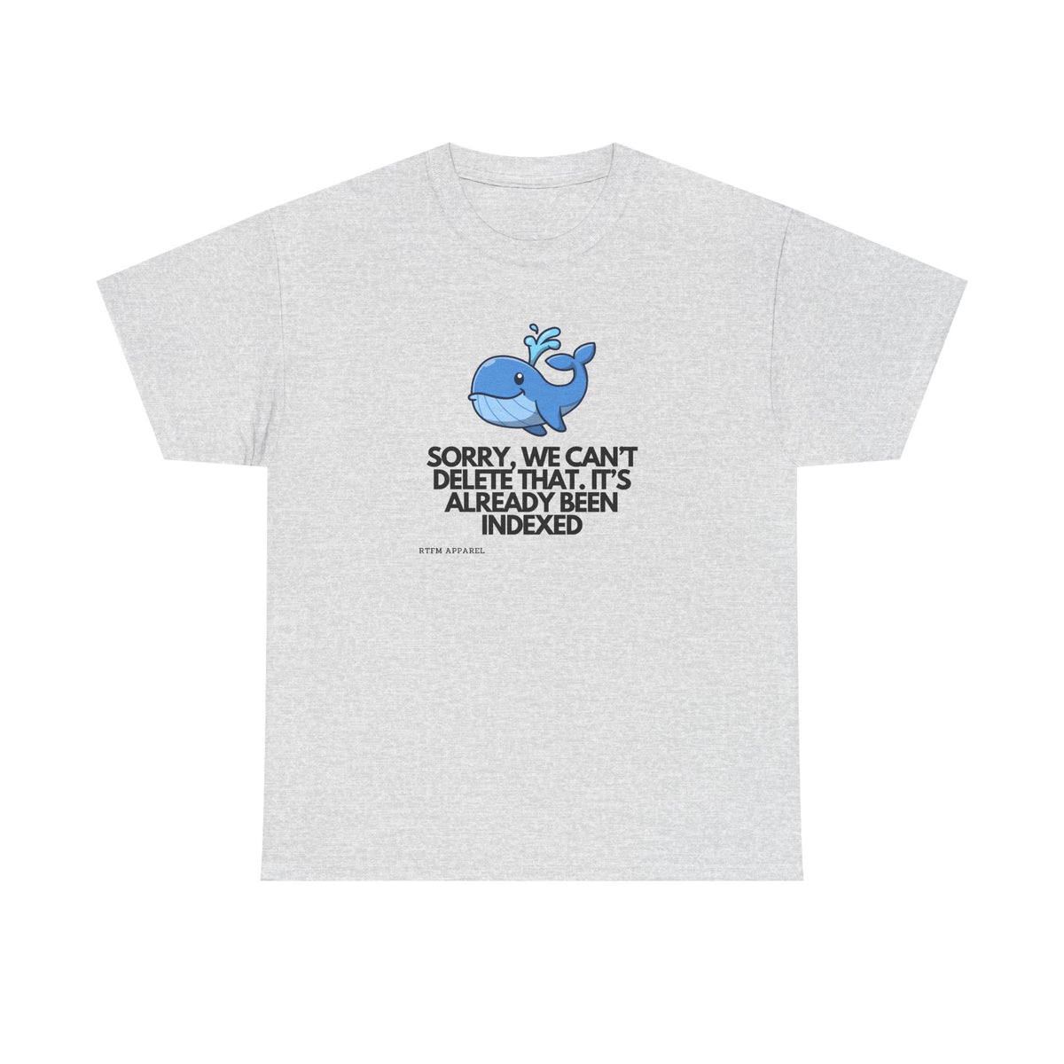 Happy Whale Splash Tech Humor — Cloud Engineer Tee