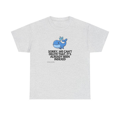 Happy Whale Splash Tech Humor — Cloud Engineer Tee