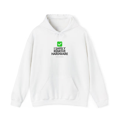 Green Checkmark Hoodie - Mission Accomplished, IT, Cybersecurity, Tech Life, Secured