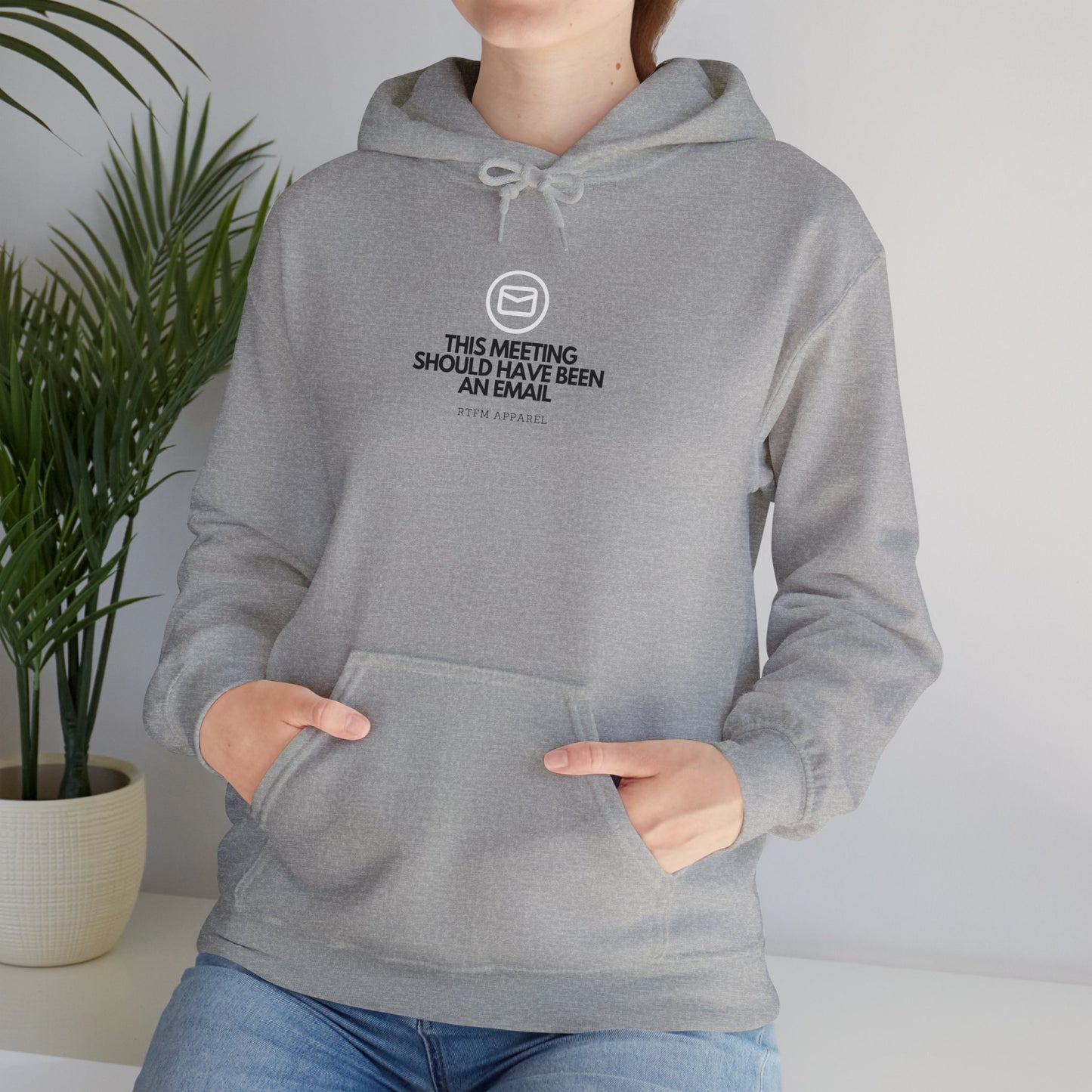 This Meeting Should Have Been An Email - Cozy IT Humor Hoodie, Tech Geek, Sysadmin