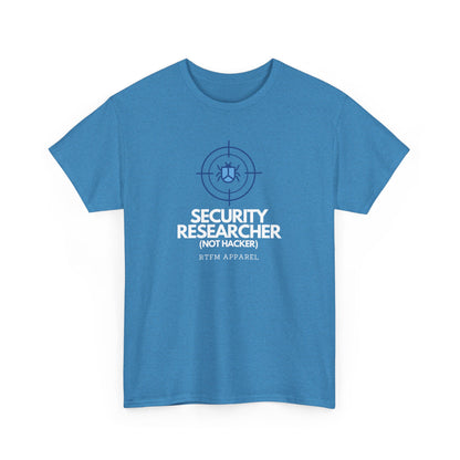 Security Researcher Not Hacker Bug RTFM Apparel Cybersecurity