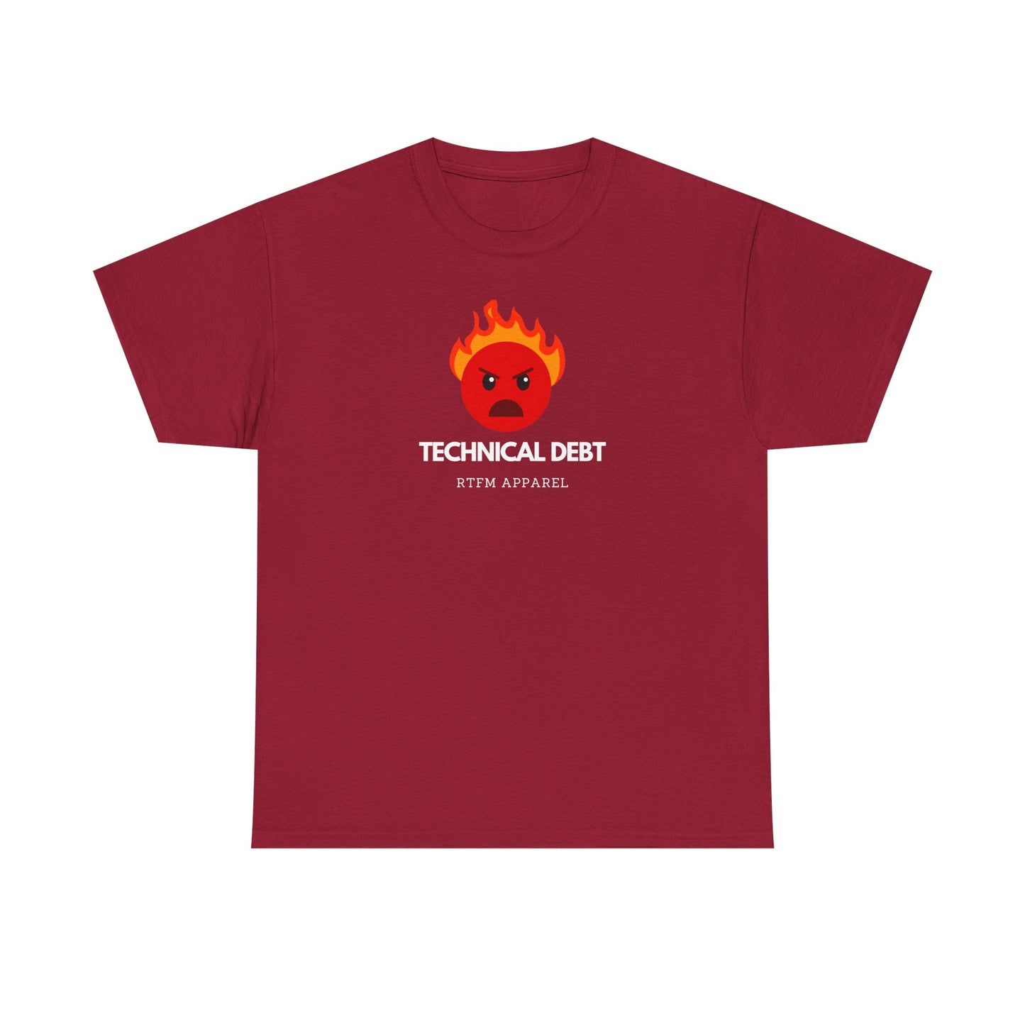 Technical Debt RTFM Apparel Funny Sysadmin Developer IT T-Shirt