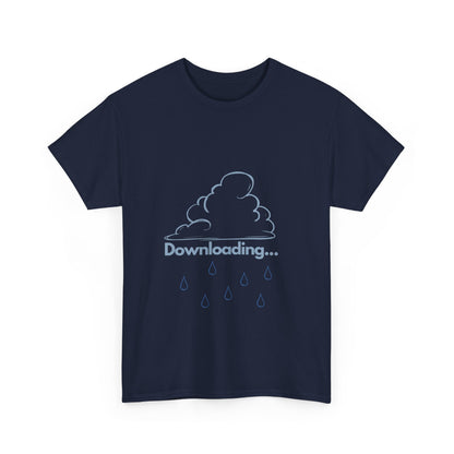 Downloading Cloud Raindrops - Tech Geek Humor